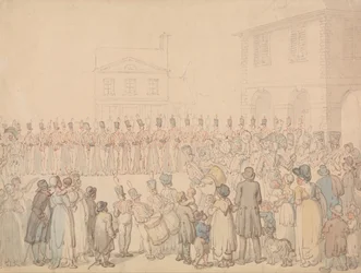 A Review of the Northapmton Militia at Brackley